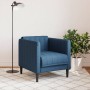 Sillón de tela azul en Sofás | Comprar online en Foru.es
