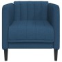 Sillón de tela azul en Sofás | Comprar online en Foru.es