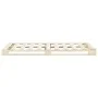 Estructura de cama de palés madera maciza de pino 180x200 cm de vidaXL, Camas y somieres - Ref: Foro24-285239, Precio: 146,06...