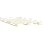 Estructura de cama de palés madera maciza de pino 180x200 cm de vidaXL, Camas y somieres - Ref: Foro24-285239, Precio: 146,06...