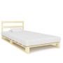 Estructura de cama de palés madera maciza de pino 90x200 cm de vidaXL, Camas y somieres - Ref: Foro24-285241, Precio: 103,41 ...