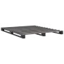 Estructura de cama de palés madera maciza pino gris 160x200 cm de vidaXL, Camas y somieres - Ref: Foro24-285252, Precio: 158,...