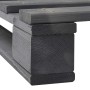 Estructura de cama de palés madera maciza pino gris 160x200 cm de vidaXL, Camas y somieres - Ref: Foro24-285252, Precio: 158,...