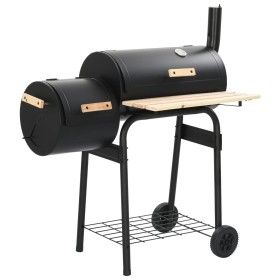Barbacoa clásica de carbón con ahumador de vidaXL, Barbacoas - Ref: Foro24-45365, Precio: 175,33 €, Descuento: %