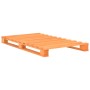 Estructura de cama de palets madera maciza pino marrón 90x200cm de vidaXL, Camas y somieres - Ref: Foro24-285262, Precio: 103...