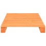 Estructura de cama de palets madera maciza pino marrón 90x200cm de vidaXL, Camas y somieres - Ref: Foro24-285262, Precio: 103...