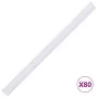 4 Stück weiße PVC-Sichtschutzwände 35x0,19 m von vidaXL, Zaunpaneele - Ref: Foro24-147860, Preis: 91,43 €, Rabatt: %