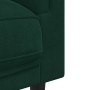 Sillón con cojín terciopelo verde oscuro en Sofás | Comprar online en Foru.es