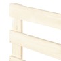 Estructura de cama de palés madera maciza de pino 160x200 cm de vidaXL, Camas y somieres - Ref: Foro24-285245, Precio: 164,33...