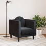 Sillón con cojín terciopelo negro en Sofás | Comprar online en Foru.es