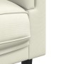 Sillón con cojín terciopelo color crema en Sofás | Comprar online en Foru.es