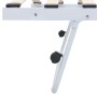 Estructura de cama de acero blanco 180x200/90x200 cm de vidaXL, Camas y somieres - Ref: Foro24-285308, Precio: 205,12 €, Desc...