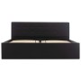 Cama canapé hidráulica cuero sintético negra 140x200 cm de vidaXL, Camas y somieres - Ref: Foro24-285513, Precio: 287,91 €, D...