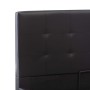 Cama canapé hidráulica cuero sintético negra 140x200 cm de vidaXL, Camas y somieres - Ref: Foro24-285513, Precio: 287,91 €, D...