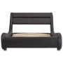 Estructura de cama con LED cuero sintético gris 100x200 cm de vidaXL, Camas y somieres - Ref: Foro24-285739, Precio: 278,34 €...