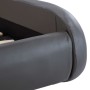 Estructura de cama con LED cuero sintético gris 100x200 cm de vidaXL, Camas y somieres - Ref: Foro24-285739, Precio: 278,34 €...