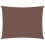Toldo de vela rectangular tela Oxford marrón 3,5x5 m en Sombrillas | Comprar online en Foru.es