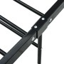Estructura de cama de metal negro 90x200 cm de vidaXL, Camas y somieres - Ref: Foro24-286496, Precio: 76,18 €, Descuento: %