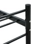Estructura de cama de metal negro 140x200 cm de vidaXL, Camas y somieres - Ref: Foro24-286497, Precio: 109,47 €, Descuento: %