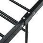 Estructura de cama de metal negro 140x200 cm de vidaXL, Camas y somieres - Ref: Foro24-286497, Precio: 109,47 €, Descuento: %