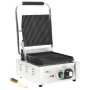 Grill parrilla estriada de acero inoxidable 1800 W 31x30,5x20cm de vidaXL, Planchas y parrillas eléctricas - Ref: Foro24-5074...