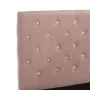Pink velvet bed frame 140x200 cm by vidaXL, Beds and slatted bases - Ref: Foro24-286826, Price: 313,84 €, Discount: %