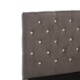 Estructura de cama de terciopelo gris 140x200 cm de vidaXL, Camas y somieres - Ref: Foro24-286832, Precio: 334,75 €, Descuent...