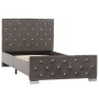 Estructura de cama de terciopelo gris 90x200 cm de vidaXL, Camas y somieres - Ref: Foro24-286829, Precio: 232,42 €, Descuento: %