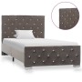 Estructura de cama de terciopelo gris 90x200 cm de vidaXL, Camas y somieres - Ref: Foro24-286829, Precio: 232,42 €, Descuento: %