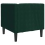 Sillón Chesterfield de terciopelo verde oscuro en Sofás | Comprar online en Foru.es