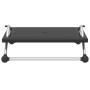 Reposapiés negro 45x40x13,5 cm de vidaXL, Otomanas - Ref: Foro24-51732, Precio: 58,89 €, Descuento: %