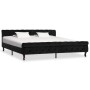 Estructura de cama de terciopelo negro 200x200 cm de vidaXL, Camas y somieres - Ref: Foro24-288556, Precio: 368,88 €, Descuen...
