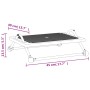 Reposapiés negro 45x40x13,5 cm de vidaXL, Otomanas - Ref: Foro24-51732, Precio: 58,89 €, Descuento: %