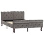 Estructura de cama de terciopelo gris 120x200 cm de vidaXL, Camas y somieres - Ref: Foro24-288559, Precio: 341,69 €, Descuent...