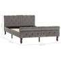 Estructura de cama de terciopelo gris 120x200 cm de vidaXL, Camas y somieres - Ref: Foro24-288559, Precio: 341,69 €, Descuent...