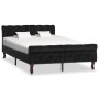 Estructura de cama de terciopelo negro 120x200 cm de vidaXL, Camas y somieres - Ref: Foro24-288552, Precio: 307,93 €, Descuen...