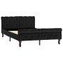 Estructura de cama de terciopelo negro 120x200 cm de vidaXL, Camas y somieres - Ref: Foro24-288552, Precio: 307,93 €, Descuen...