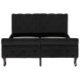 Estructura de cama de terciopelo negro 120x200 cm de vidaXL, Camas y somieres - Ref: Foro24-288552, Precio: 307,93 €, Descuen...
