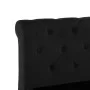 Estructura de cama de terciopelo negro 160x200 cm de vidaXL, Camas y somieres - Ref: Foro24-288554, Precio: 363,16 €, Descuen...