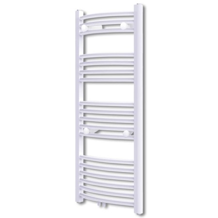 Radiador toallero de baño con rieles curvados 500 x 1160 mm de vidaXL, Radiadores - Ref: Foro24-140851, Precio: 117,41 €, Des...