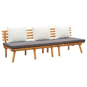Sofá de jardín madera de acacia maciza 200x65 cm de vidaXL, Camas y somieres - Ref: Foro24-316263, Precio: 344,80 €, Descuent...