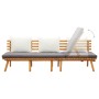 Sofá de jardín madera de acacia maciza 200x65 cm de vidaXL, Camas y somieres - Ref: Foro24-316263, Precio: 344,80 €, Descuent...