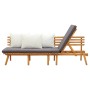 Sofá de jardín madera de acacia maciza 200x65 cm de vidaXL, Camas y somieres - Ref: Foro24-316263, Precio: 344,80 €, Descuent...