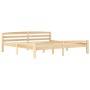 Estructura de cama de madera maciza de pino 180x200 cm de vidaXL, Camas y somieres - Ref: Foro24-322066, Precio: 173,55 €, De...