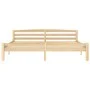 Estructura de cama de madera maciza de pino 180x200 cm de vidaXL, Camas y somieres - Ref: Foro24-322066, Precio: 170,88 €, De...