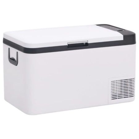 Nevera con asa PP y PE negro y blanco 25 L de vidaXL, Neveras - Ref: Foro24-51780, Precio: 419,79 €, Descuento: %
