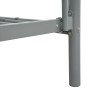 Estructura de litera de metal gris 140x200 cm/90x200 cm de vidaXL, Camas y somieres - Ref: Foro24-287904, Precio: 257,50 €, D...
