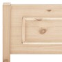 Estructura de cama de madera maciza de pino 90x200 cm de vidaXL, Camas y somieres - Ref: Foro24-322096, Precio: 97,11 €, Desc...