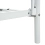 Cama litera de metal blanca 90x200 cm de vidaXL, Camas y somieres - Ref: Foro24-287909, Precio: 235,41 €, Descuento: %