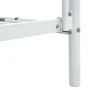 Cama litera de metal blanca 90x200 cm de vidaXL, Camas y somieres - Ref: Foro24-287909, Precio: 230,66 €, Descuento: %